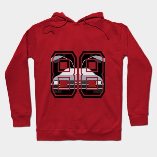 88 Miles Per Hour Varsity Hoodie